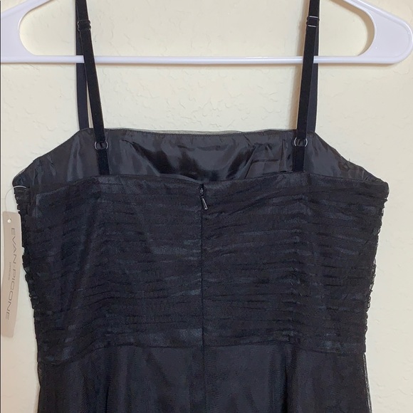 NWT Evan Picone Little Black Dress - Picture 10 of 14